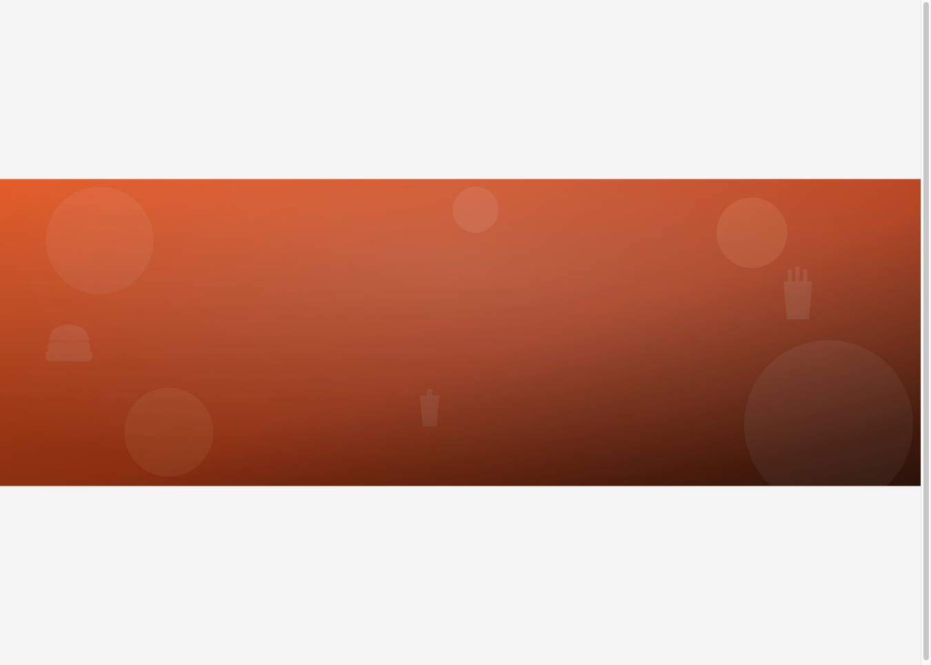 Banner do restaurante